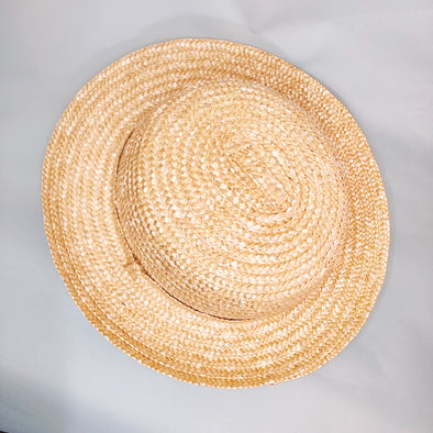 Reclaimed straw hat #8