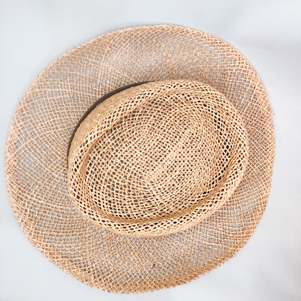 Reclaimed straw hat #6