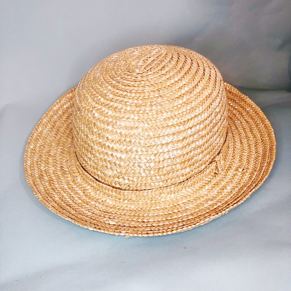 Reclaimed straw hat #8