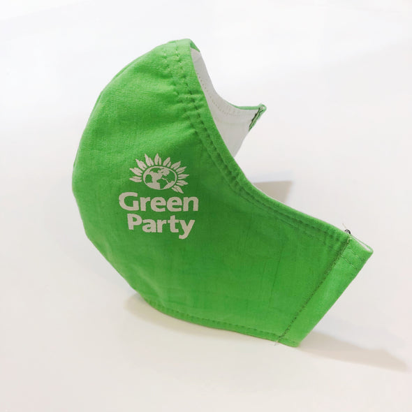 Mask - Green party logo